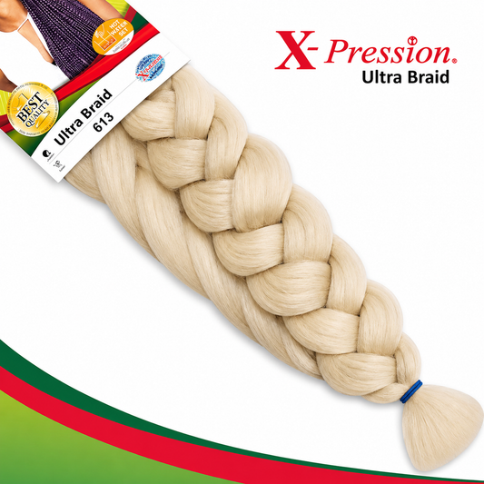 613- X-Pression Ultra Braid – Συνθετική Τρίχα για κοτσιδάκια
