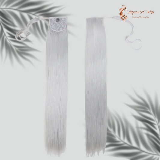 Αλογοουρ Σίλβερ ίσια με μάκρος 80 εκατοστά.