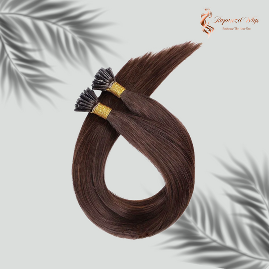 I tip extensions για micro rings - καστανό. 100gr