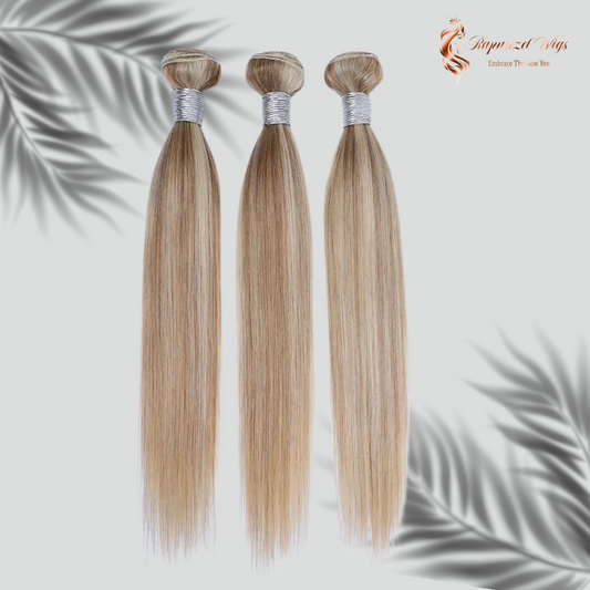 Ραφτή Τρεσα ξανθο με μπαλαγιάζ 65 cm, 100gr.