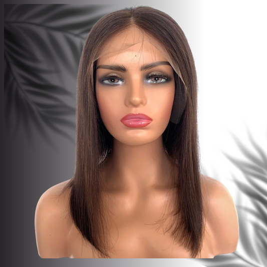 Καστανή περούκα 45 εκ